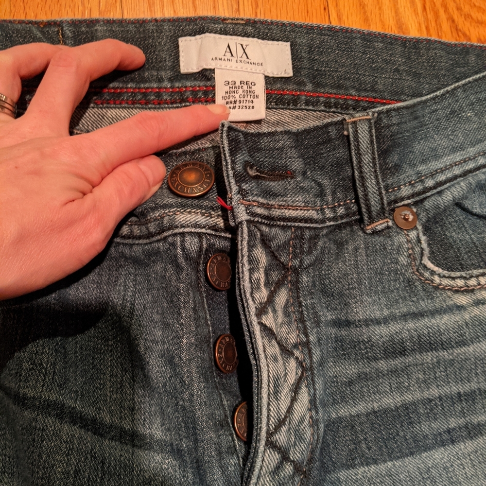 Men's Armani Exchange jeans